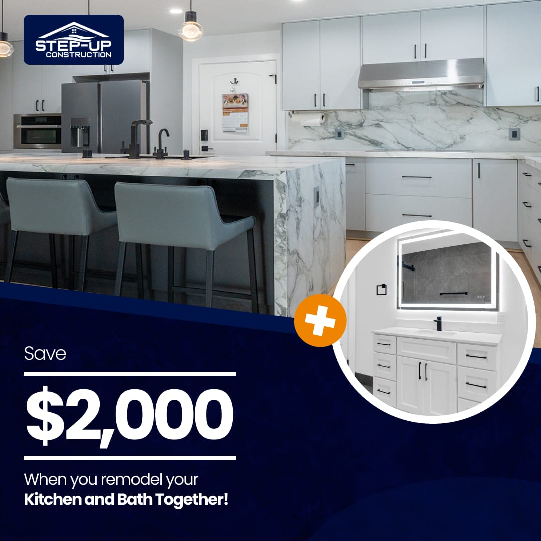 Save $2,000 When You Remodel Your Kitchen and Bath Together!