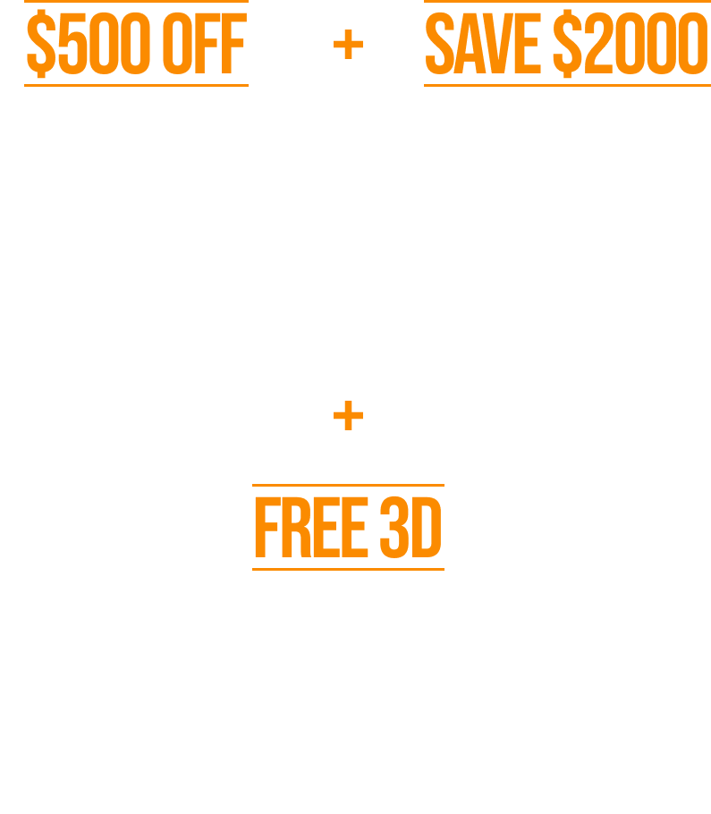 Get $500 Off Your Bathroom Remodel When You Book a Consultation! + Save $2,000 When You Remodel Your Kitchen and Bath Together! + Free 3D Bathroom Design Consultation Included!